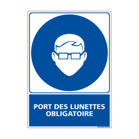 Panneau Obligation PORT DES LUNETTES OBLIGATOIRE E0382