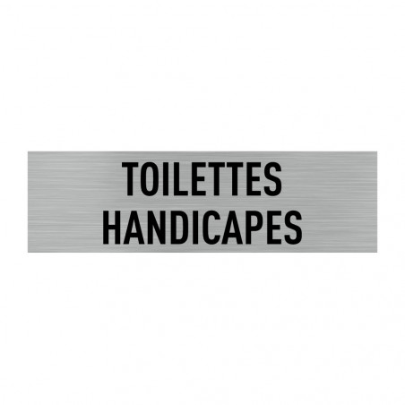 Pictogramme TOILETTES HANDICAPES Q0019 Signalisation Porte 170 X