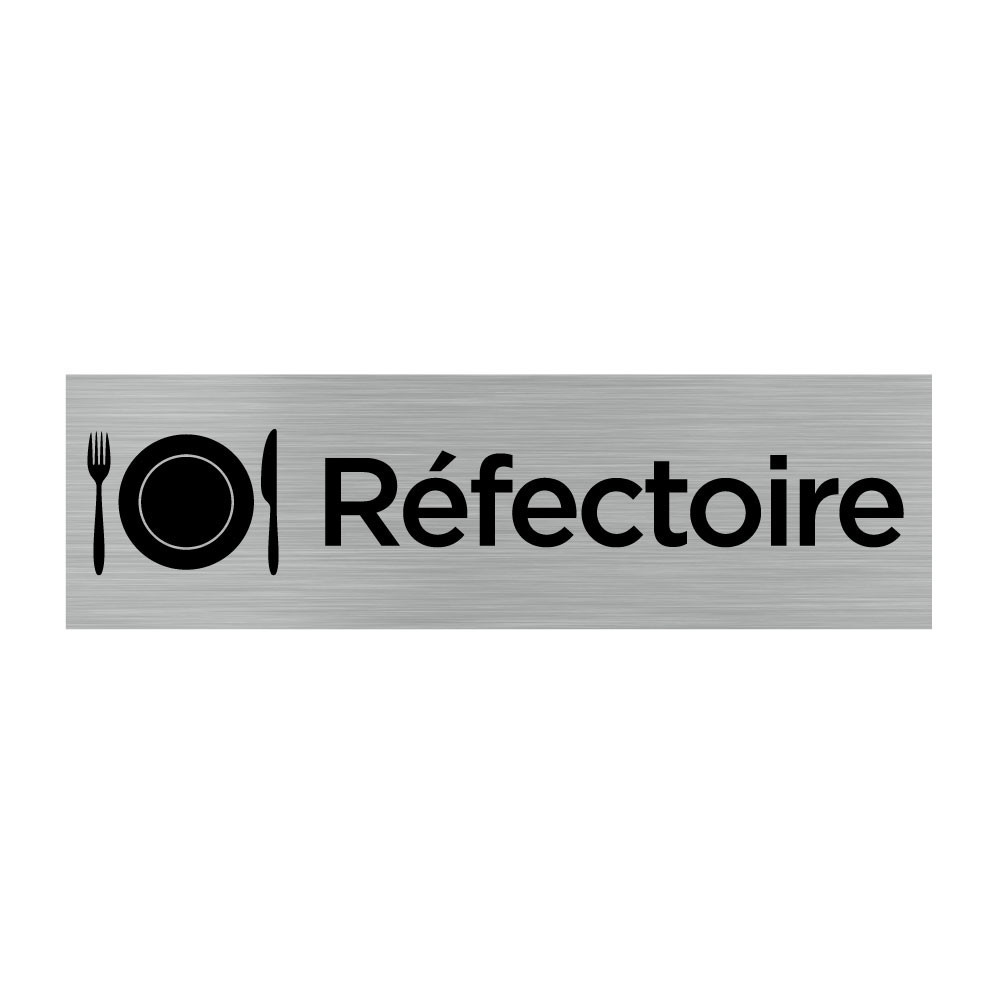 Pictogramme REFECTOIRE Q0075 Signalisation Porte 170 X 50 Mm