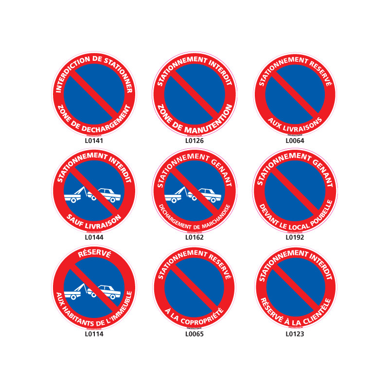 Panneau De Signalisation De Stationnement