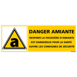 Panneau danger azote (REFAB686)