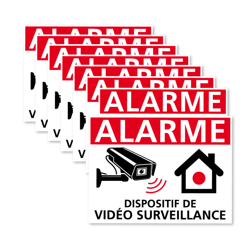 Sticker alarme surveillance électronique pour la maison les