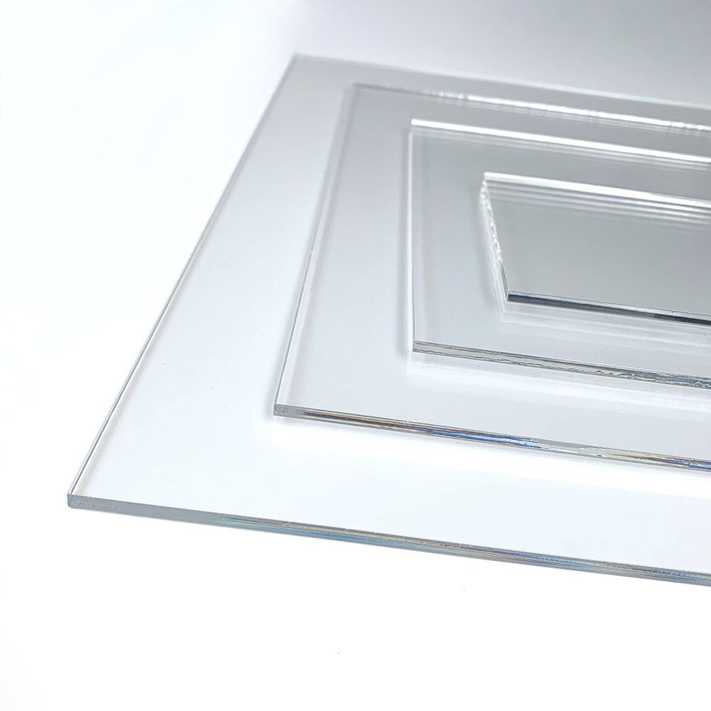 Feuilles acryliques transparentes, plaque en plexiglas, disque rond