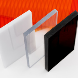 Plaque rond plexi inox - plaque qr code plexiglass aspect givré