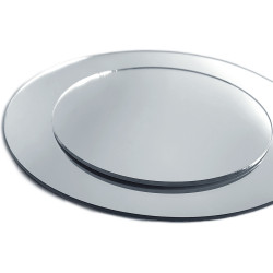 Plaque Plexigglas ronde avec choix de l'épaisseur. Disque rond en  Plexigglas acrylique transparent. PMMA XT extrudé - 35 cm (350 mm) - 1 mm -  : : Commerce, Industrie et Science