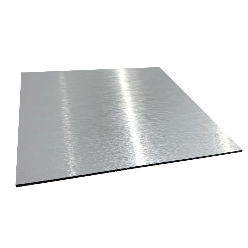 Panneau Composite Aluminium Brossé 3 mm 10 x 10 cm (100 x 100 mm