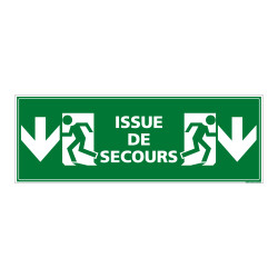 Sticker Adhésif Issue De Secours Flèche Gauche phosphorescent : Devis sur  Techni-Contact - sticker Adhésif Sortie De Secours