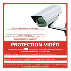 PANNEAU PROTECTION VIDEO (G1170)