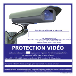 PANNEAU PROTECTION VIDEO (G1171)