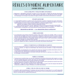 Règles d'hygiène alimentaire