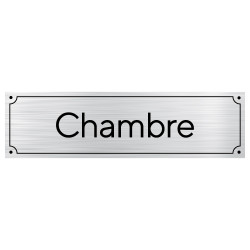 Plaque de porte pour chambre (GRAV0001)