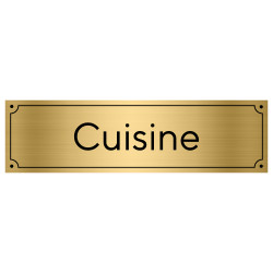 Plaque de porte pour cuisine (GRAV0004)