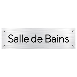 Plaque de porte salle de bains (GRAV0006)