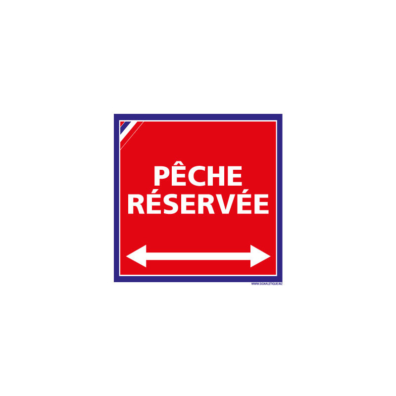 PANNEAU PECHE RESERVE (H0007)